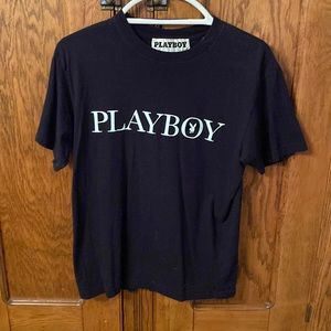 Playboy black size small tshirt